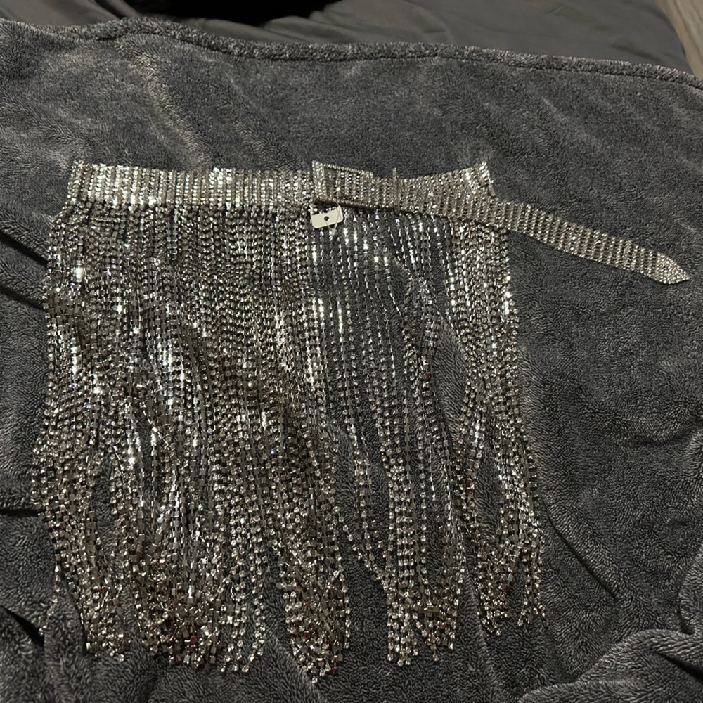Rhinestone belt